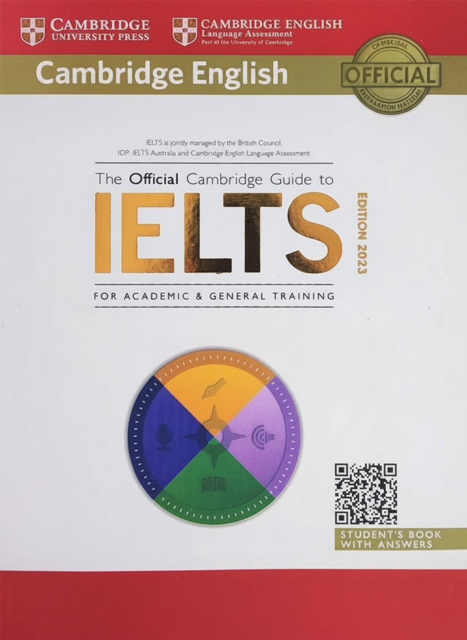 The Official Cambridge Guide to IELTS with DVD Latest Edition 24-2025